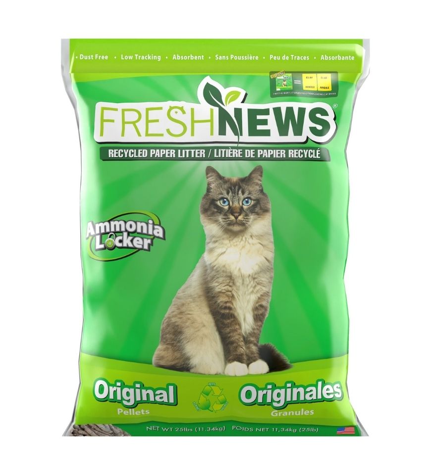 Recycled Paper Cat Litter