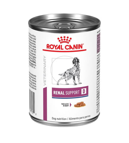 Canine Renal Support D  thin slices in gravy