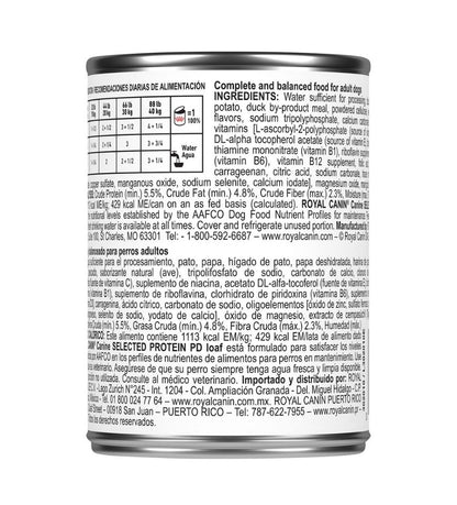 Canine Selected Protein PD loaf