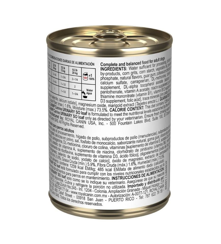 Canine Urinary SO® Loaf